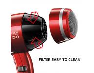 Profesionální fén Valera Swiss Power4Ever eQ - 2400 W, červený