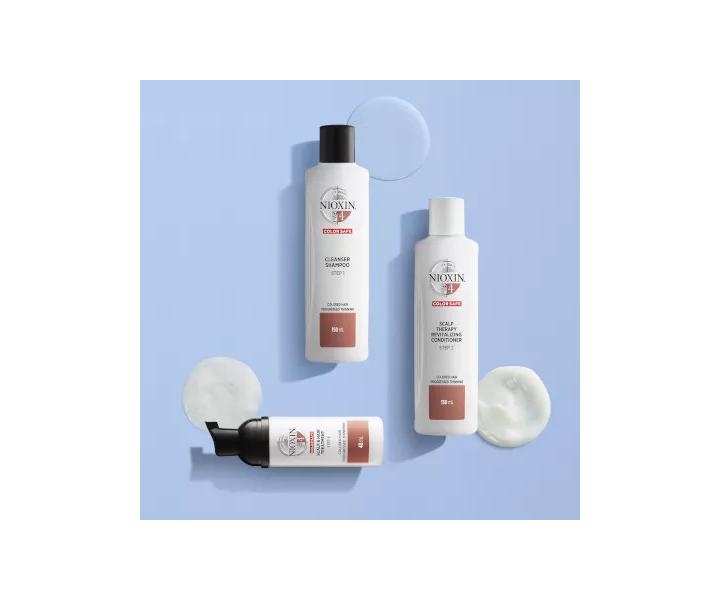 Sada pro silně řídnoucí barvené vlasy Nioxin System 4 Trial Kit No.4