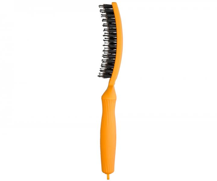 Kartáč Olivia Garden Fingerbrush Combo Medium On The Road - tmavě žlutý, limitovaná edice