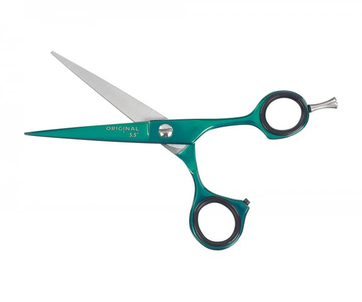 Kadeřnické nůžky Original Best Buy Professional Concave Limited Edition 5,5" - zelené