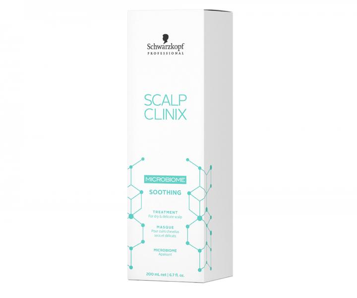 Zklidujc kra Schwarzkopf Professional Scalp Clinix Soothing Treatment - 200 ml