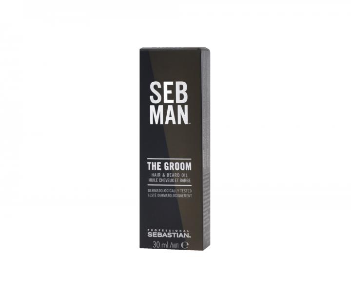 Olej na vlasy a vousy Sebastian Professional Seb Man The Groom Hair & Beard Oil - 30 ml