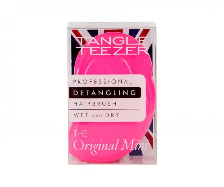 Kart na rozesvn vlas Tangle Teezer Original Mini Bubblegum Pink - rov