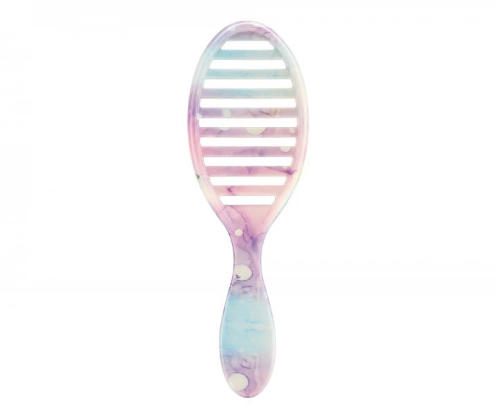 Kartáč na rozčesávání a foukání vlasů Wet Brush Speed Dry Splatter - barevný
