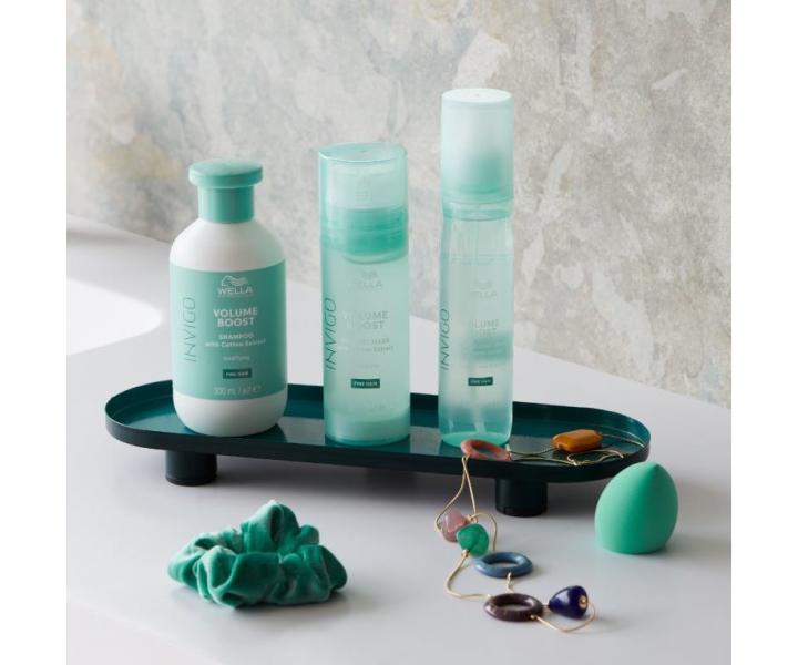 Čirá maska pro objem vlasů Wella Professionals Invigo Volume Boost Clear Treat Crystal Mask - 145 ml