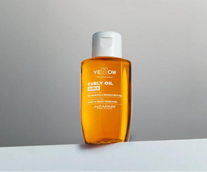 Rozjas�uj�c� a zjem�uj�c� olej pro vlnit� a kudrnat� vlasy Yellow Professional Curls Curly Oil - 100 ml