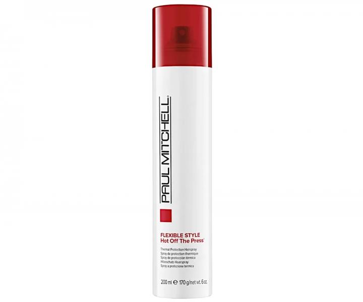 Sada spreje s tepelnou ochranou Paul Mitchell Flexible Style Hot Off The Press - 200 ml - 1+1 zdarma