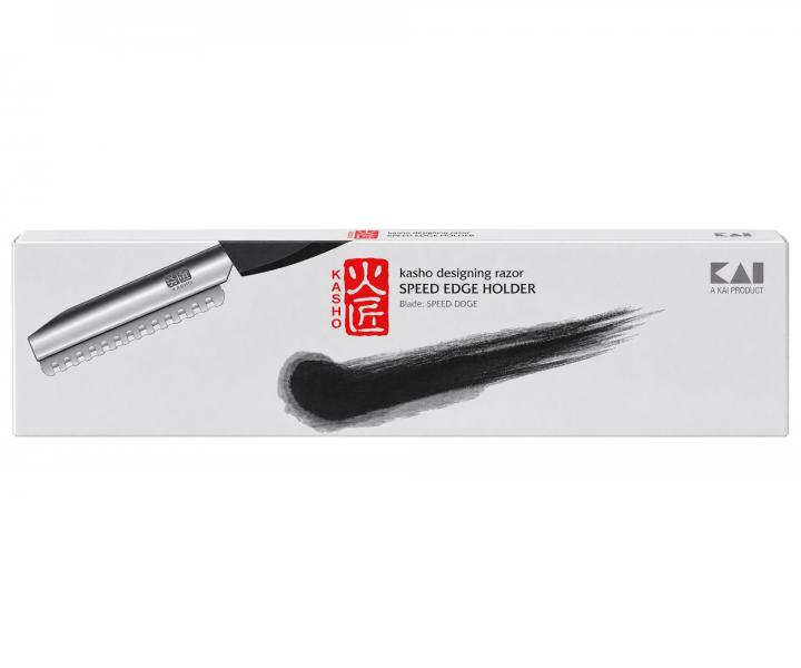 Efila�n� b�itva na vlasy Kasho Designing Razor Speed Edge Holder - �ern�