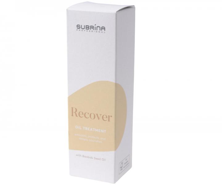 Vy�ivuj�c� olej pro po�kozen� a such� vlasy Subrina Professional Recover Oil Treatment - 50 ml