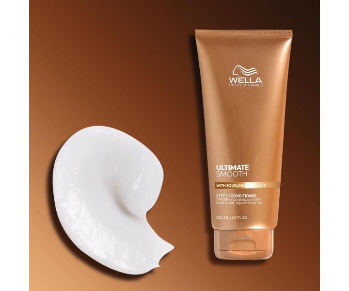 Řada pro výživu suchých a krepatých vlasů Wella Professionals Ultimate Smooth