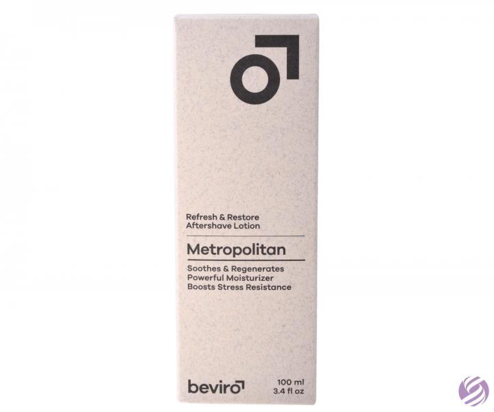 Osv�uj�c� a regenera�n� voda po holen� Beviro Refresh & Restore Aftershave Lotion Metropolitan - 100 ml