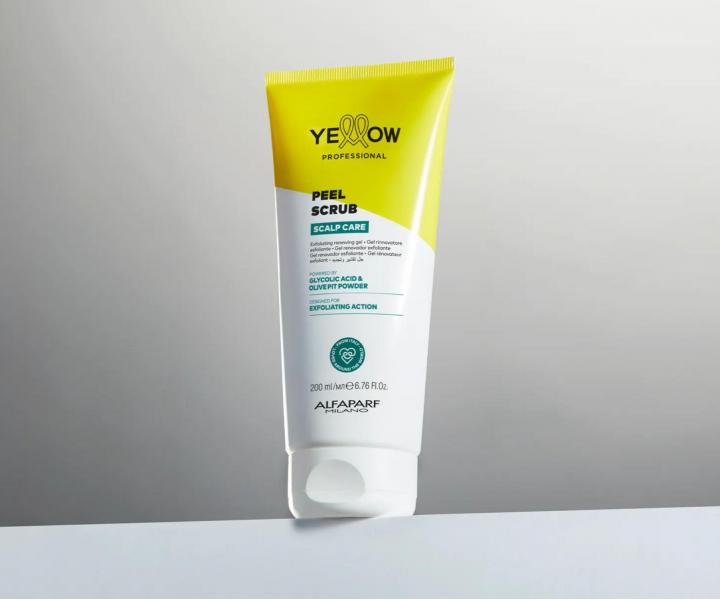 Exfolia�n� peeling pro hloubkov� �ist�n� poko�ky hlavy Yellow Professional Scalp Care Peel Scrub - 200 ml