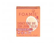 Cestovní tuhá sprchová péče na tělo Foamie Shower Body Bar Take Me Oat - 20 g