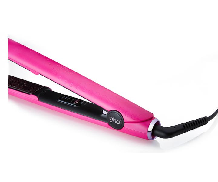 Žehlička na vlasy GHD Gold Classic styler - 25 mm, černá/růžová