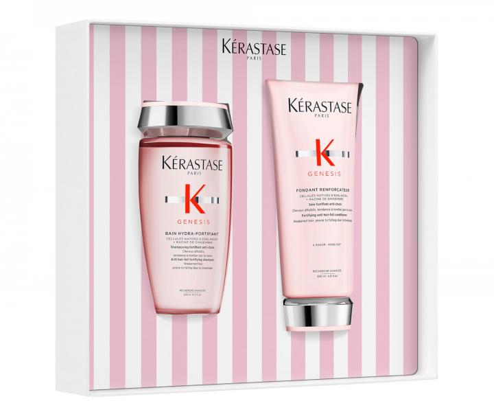 Drkov sada pro oslaben vlasy se sklonem k padn Krastase Genesis Fondant Spring Box