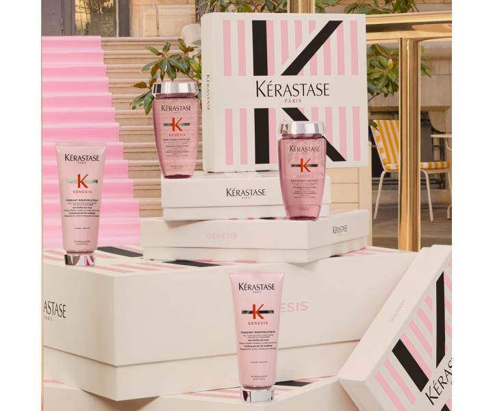 Drkov sada pro oslaben vlasy se sklonem k padn Krastase Genesis Fondant Spring Box
