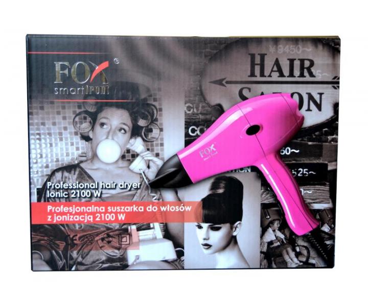 Profesionln fn na vlasy Fox Smart Front - 2100 W, rov - II. jakost - pokozen obal