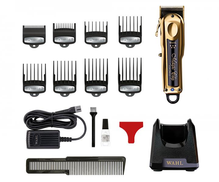 Profesionální strojek na vlasy Wahl Magic Clip Cordless Gold 08148-716 - zlatý