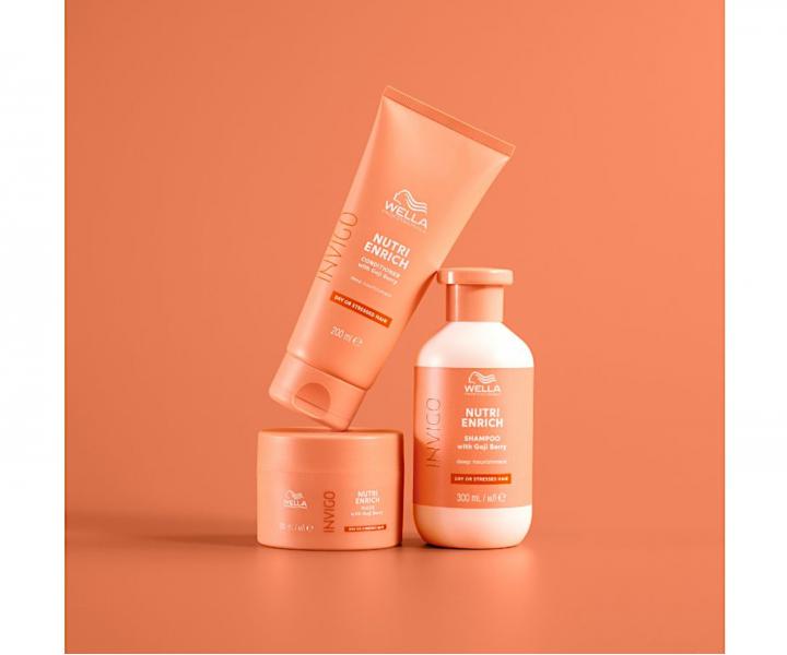 Péče pro suché a poškozené vlasy Wella Professionals Invigo Nutri Enrich - 200 ml