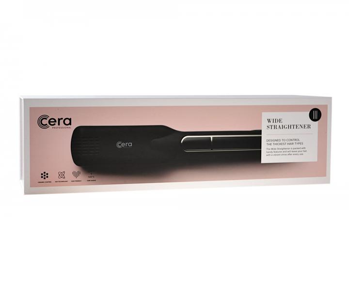 Žehlička na vlasy Cera Straightener Wide - 37 x 89 mm