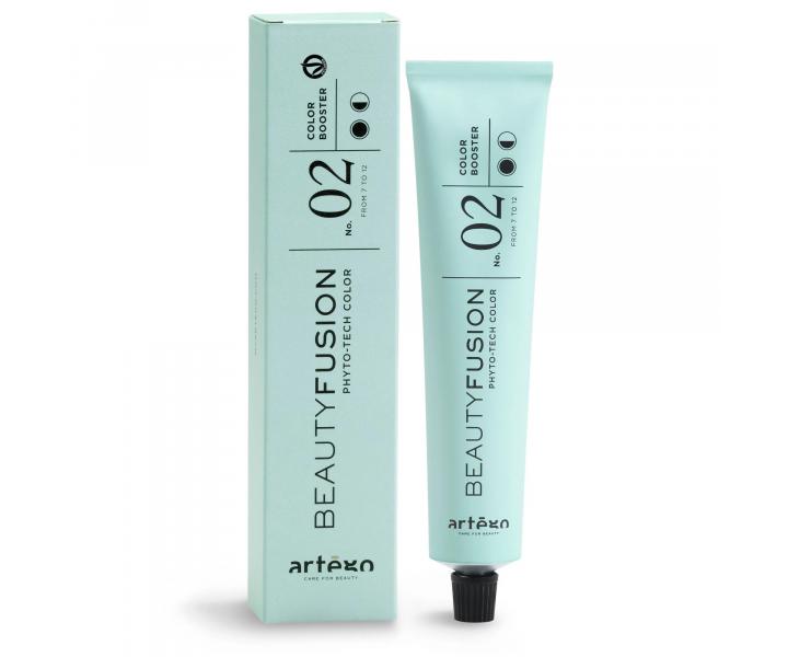 Amoniakov krm Artgo Color Booster Beauty Fusion Phyto-Tech Color No.02 - pro odstny 7-12, 100 ml