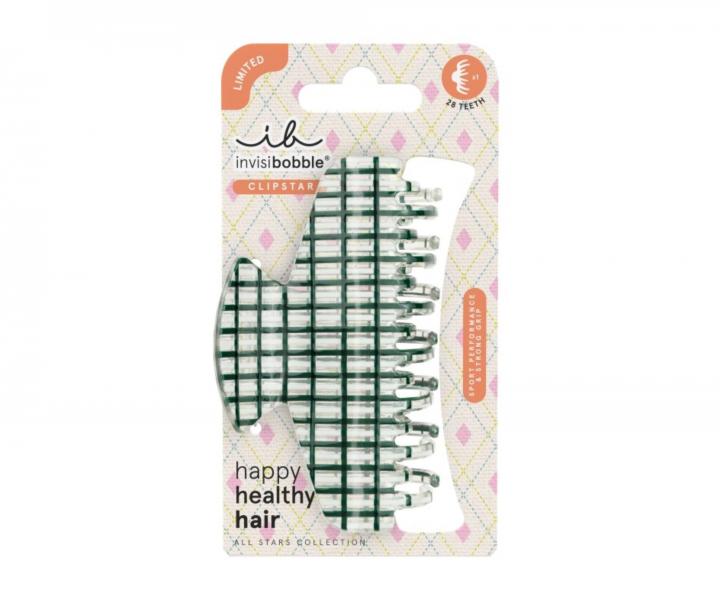 Sk�ipec do vlas� Invisibobble Clipstar L All Stars Country Club Crush - k�rovan� zelen�