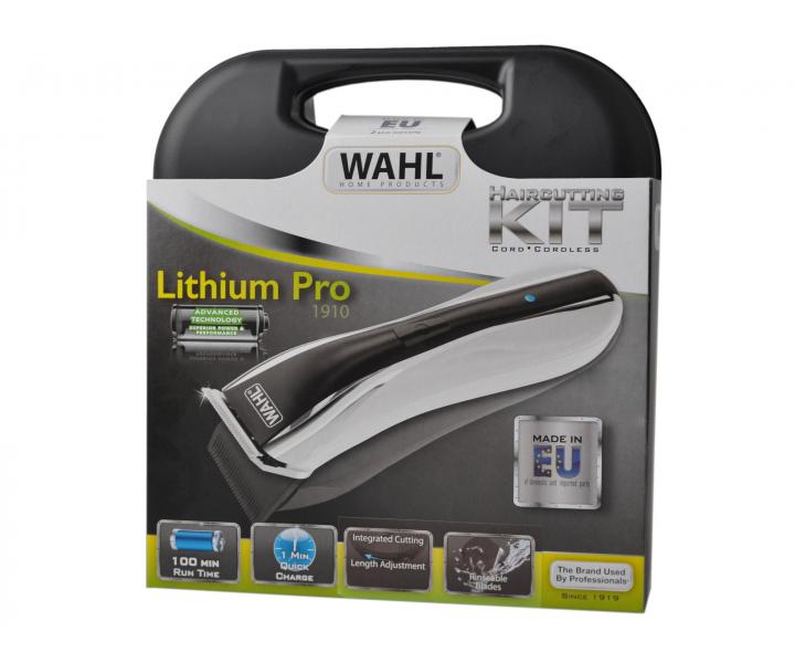 Zastřihovač vlasů Wahl Lithium Pro LCD 1910-0467 - bílý