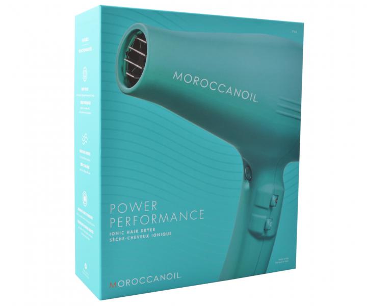 Profesionální fén na vlasy Moroccanoil Power Performance - 2200 W - tyrkysový