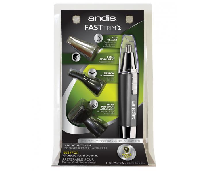 Zast�ihova� nosn�ch a u�n�ch chloupk� Andis FastTrim2 MNT-4