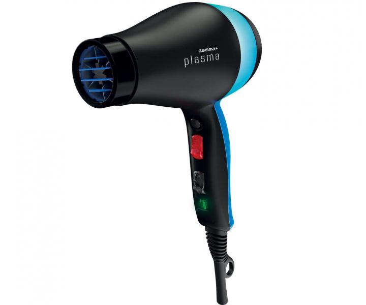 Profesionální fén na vlasy Gamma Piú Plasma - 2200 W, černý