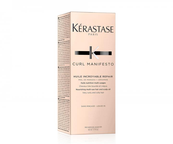 Sada pro vlnité a kudrnaté vlasy Kérastase Curl Manifesto + šampon 80 ml zdarma