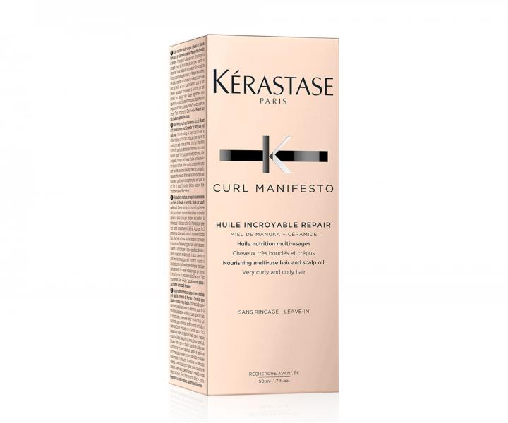 Sada pro vlnit a kudrnat vlasy Krastase Curl Manifesto + ampon 80 ml zdarma