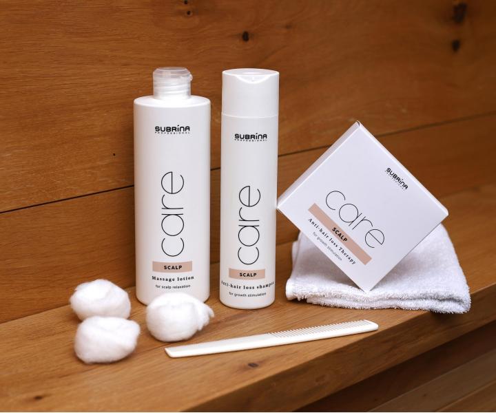 Masážní péče pro podporu růstu vlasů Subrina Professional Care Scalp Massage Lotion - 480 ml