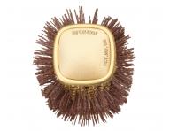 Čtverhranný foukací kartáč na vlasy Olivia Garden Expert Blowout Straight Gold & Brown - 40 mm