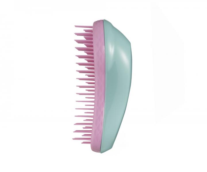 Kartáč na rozčesávání vlasů Tangle Teezer Original Mini Marine Teal and Rosebud - růžovo-tyrkysový