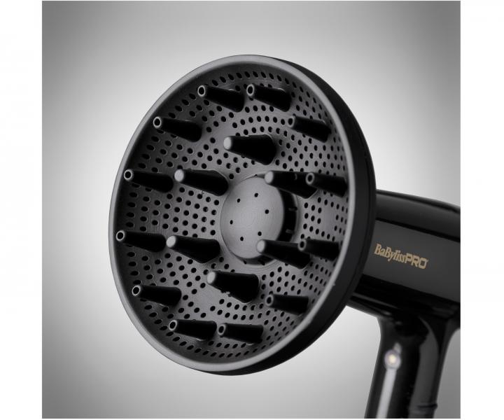 Profesionální fén na vlasy BaByliss Pro Falco BAB8550E Gold - 2000 W, černo-zlatý