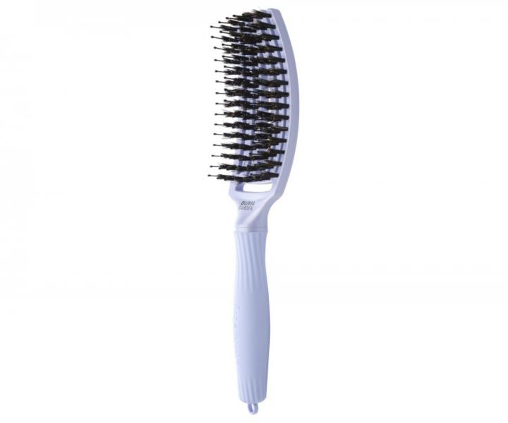 Kartáč Olivia Garden Fingerbrush Combo Medium Polar Blue - polární modrý