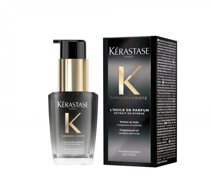 Parfémovaný olej na vlasy s výtažkem z myrhy Kérastase Chronologiste L'Huile De Parfum - 30 ml