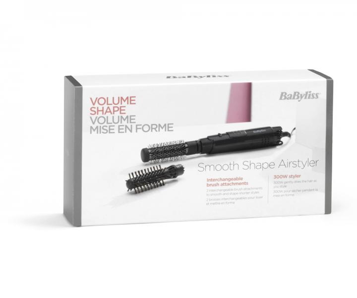 Horkovzdušný kartáč na vlasy BaByliss Volume Shape AS86E - černý