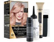 Permanentní barva Loréal Préférence 8.23 zlato-růžová