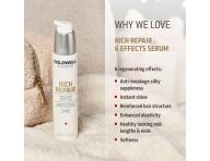 Drkov sada pro such vlasy Goldwell Dualsenses Rich Repair Set + kosmetick tatika zdarma