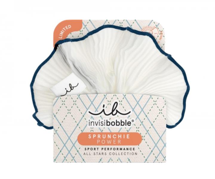 Ozdobn� spir�lov� gumi�ka Invisibobble Sprunchie Power All Stars Match Point - b�l�