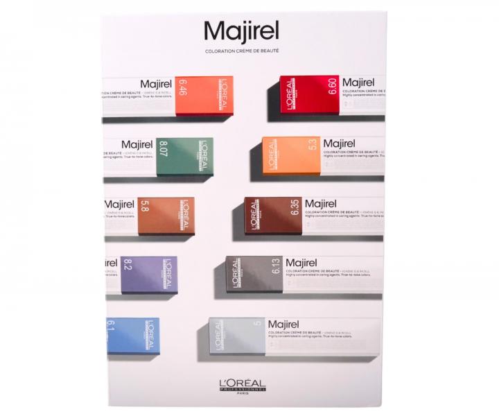 Vlasov� vzorn�k barev Lor�al Professionnel Majirel