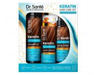 D�rkov� sada pro obnovu matn�ch a k�ehk�ch vlas� Dr. Sant� Keratin Hair Care Set