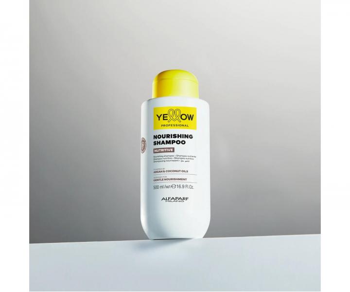 Vy�ivuj�c� �ampon pro such� a k�ehk� vlasy Yellow Professional Nutritive Nourishing Shampoo - 500 ml