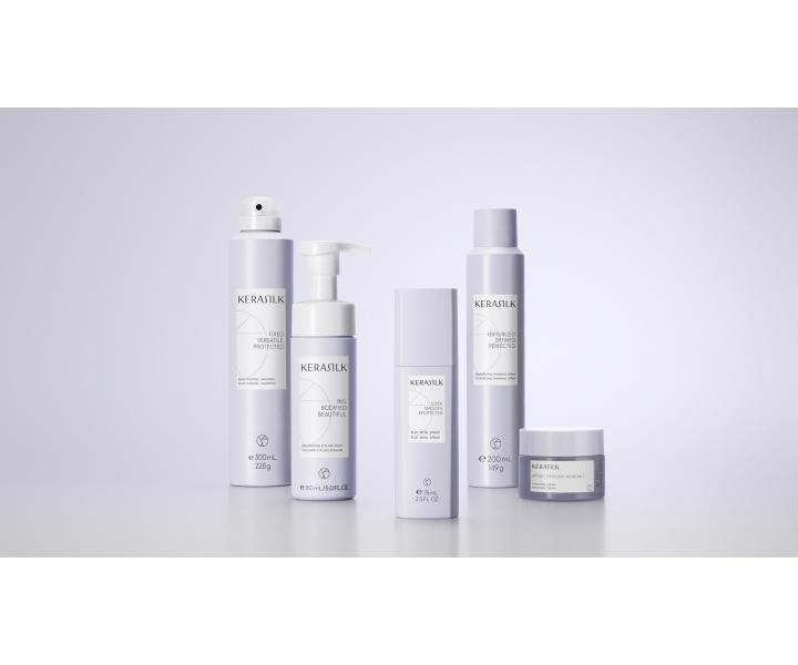 Termoochranný sprej pro snazší a rychlejší tepelný styling Kerasilk Flat Iron Spray - 75 ml