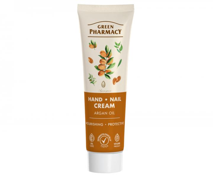 Krém na ruce a nehty s arganovým olejem Green Pharmacy Hand and Nail Cream Argan - 100 ml