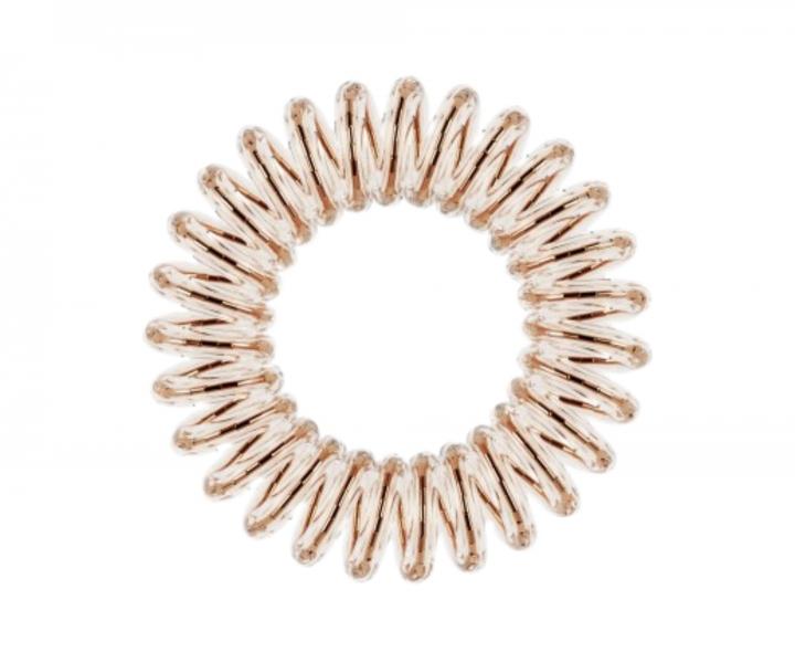 Spir�lov� gumi�ka do vlas� Invisibobble Original Bronze Me Pretty - bronzov�, 3 ks