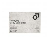 Tuh tlov mdlo s peelingem pro mue Beviro Purifying Body Scrub Bar Zesty Vetiver - 135 g