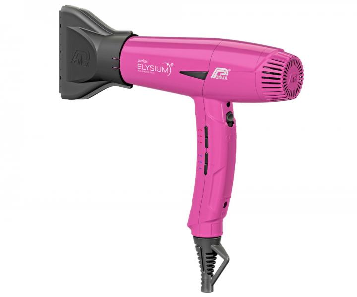 Profesionální fén na vlasy s difuzérem Parlux Elysium Fuchsia - 2300 W, matný růžový